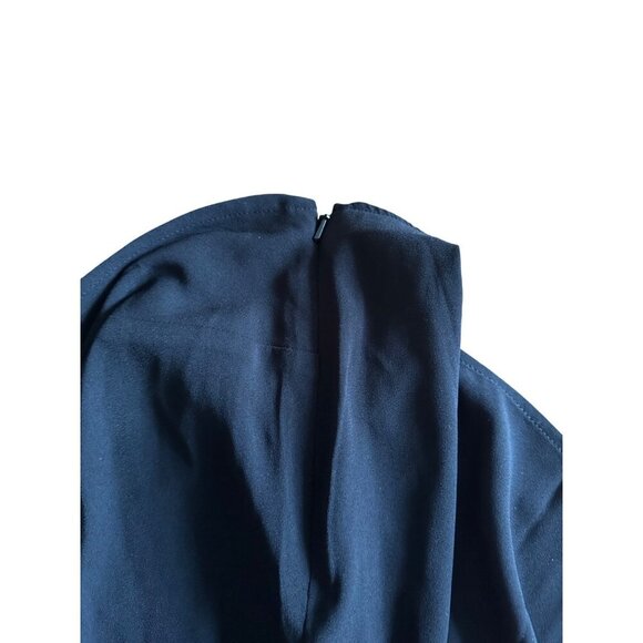 Open Edit Twist Front Knot-Front Midi Skirt Sz L Stylish Classy Lightweight - Picture 11 of 11